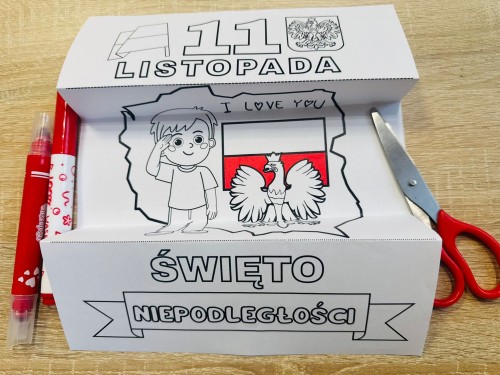 ZESTAW 167 11 LISTOPADA UKRYTY SYMBOL. Pomoce gotowe do wysyłki.    
