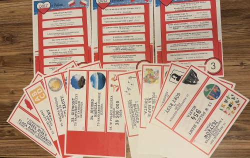 ZESTAW 164 QUIZ O POLSCE. Pomoce gotowe do wysyłki.    