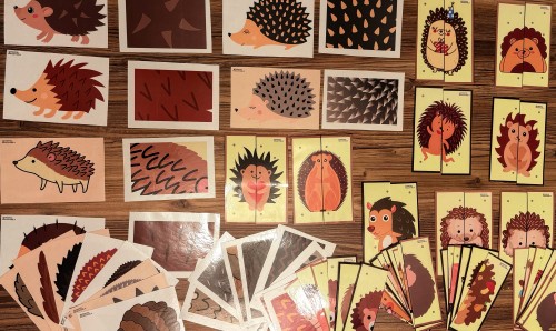 ZESTAW 190 PUZZLE DZIEŃ JEŻA. Pomoce gotowe do wysyłki.      