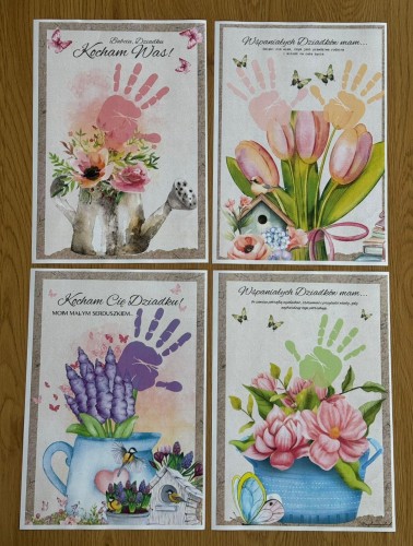 ZESTAW 1 - DYPLOMY DLA BABCI I DZIADKA ODBIJAMY RĄCZKI