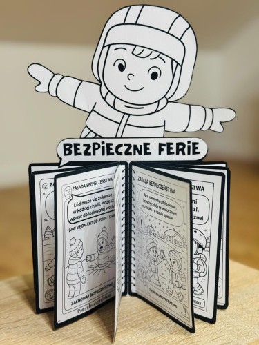 ZESTAW 273  POMOCE GOTOWE DO WYSYŁKI. POCZTA POLSKA. BEZPIECZNE FERIE KSIĄŻECZKI 11 STRON