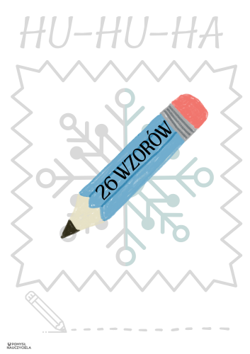 ZESTAW 275 POMOCE GOTOWE DO WYSYŁKI. POCZTA POLSKA.GRAFOMOTORYKA GWIAZDKI ŚNIEGOWE 26 STRON