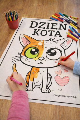 DZIEŃ KOTA XXL dwie wersje 10 i 20 stron