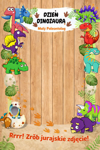 DZIEŃ DINOZAURA FOTOBUDKA
