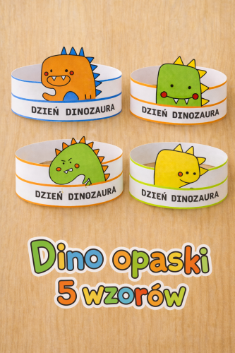 OPASKA Z DINOZAUREM