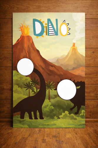 FOTOBUDKA DINOZAURY PODWÓJNA NR.1