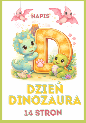 NAPIS DZIEŃ DINOZAURA NR.2