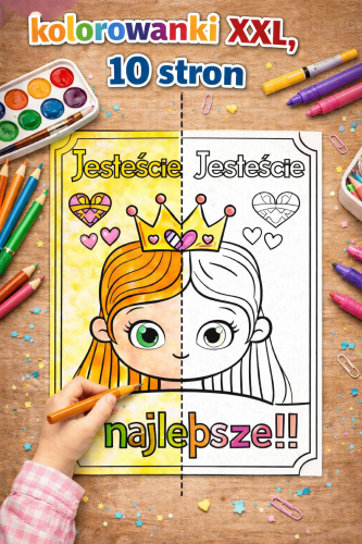 KOLOROWANKI XXL 8 MARCA - NR 4.