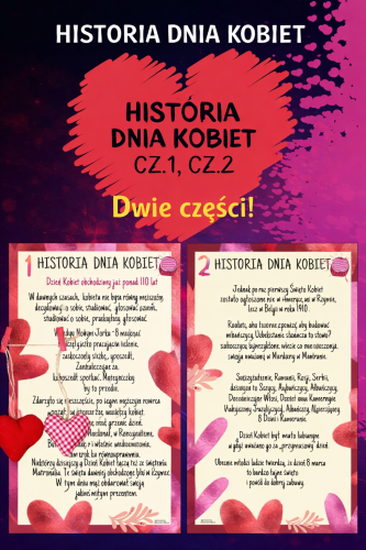 HISTORIA DNIA KOBIET, CIEKAWOSTKI, QUIZ NA DZIEŃ KOBIET CZ.1,2 + CERTYFIKAT