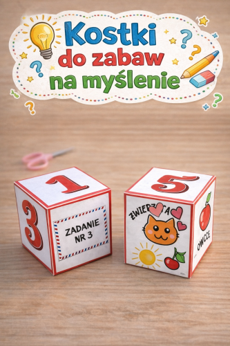 KOSTKI DO ZADAŃ, OBRAZKI DO TRADYCYJNEJ  KOSTKI