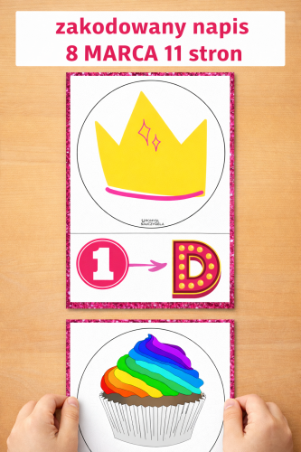 ZAKODOWANY NAPIS 8 MARCA  - 11 STRON
