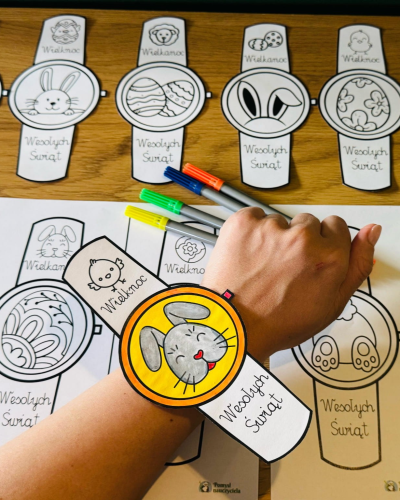 ZEGARKI WIELKANOC 52 SZTUKI