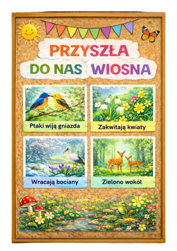  ZESTAW  340 GOTOWE DO WYSYŁKI. POCZTA POLSKA. GAZETKA PRZYSZŁA DO NAS WIOSNA 9 STRON + KOLOROWANKA XXL 16 STRON