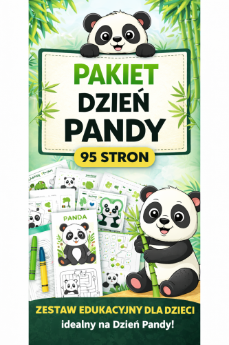 PAKIET DZIEŃ PANDY 95 STRON