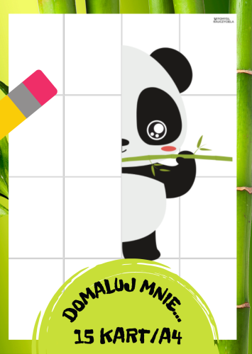DORYSUJ BRAKUJĄCĄ POŁÓWKĘ PANDA