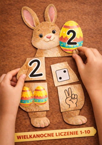 WIELKANOCNE LICZENIE 1 DO 10 