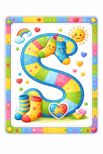 NAPIS DZIEŃ KOLOROWEJ SKARPETKI   