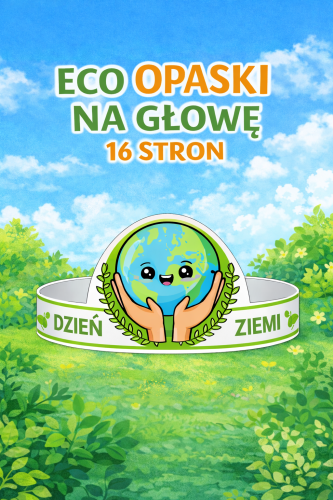 DZIEŃ ZIEMI ECO OPASKI NA GŁOWĘ  + MANDALE 16 STRON