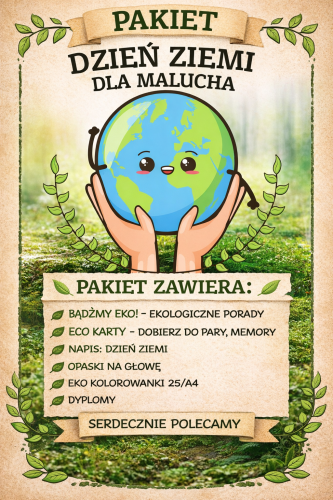 DZIEŃ ZIEMI DLA MALUCHA  60 STRON 