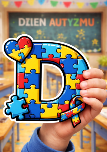 NAPIS DZIEŃ ŚWIADOMOŚCI AUTYZMU 23 STRONY 