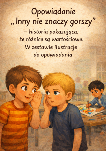 Opowiadanie „Inny nie znaczy gorszy” – historia pokazująca, że różnice są wartościowe..png