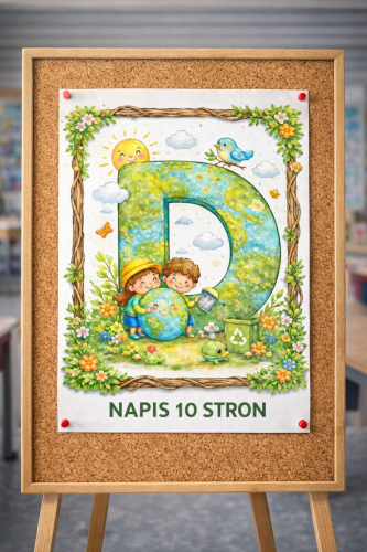 NAPIS DZIEŃ ZIEMI 10 STRON  