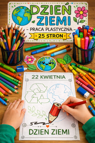 DZIEŃ ZIEMI - PRACA PLASTYCZNA 25 STRON 