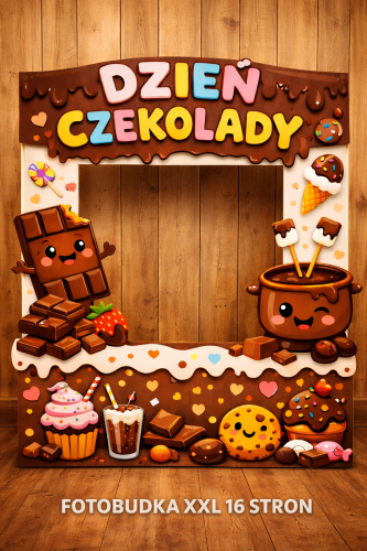 DZIEŃ CZEKOLADY FOTOBUDKA XXL 16 STRON  