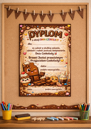DYPLOM DZIEŃ CZEKOLADY  