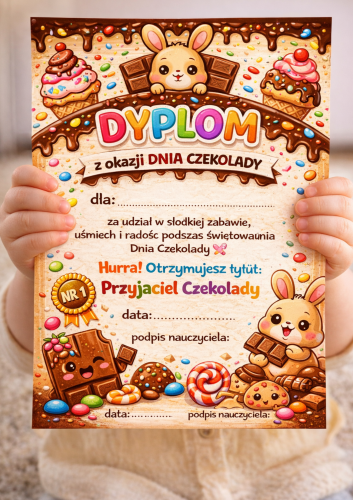 DYPLOM DZIEŃ CZEKOLADY   