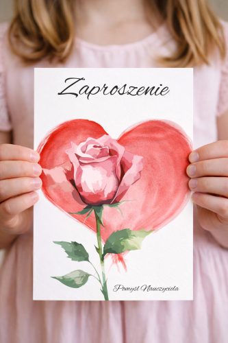 ZAPROSZENIA DO ODBICIA RĄCZKI DLA RODZICÓW NR 8.