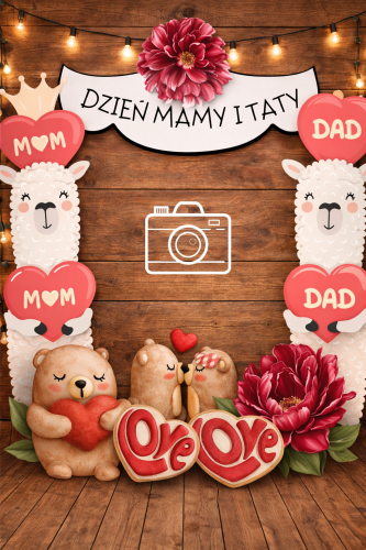 DZIEŃ MAMY I TATY FOTOBUDKA Z ALPAKAMI 16 STRON 