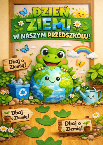 DEKORACJA DZIEŃ ZIEMI 9 I 16 STRON