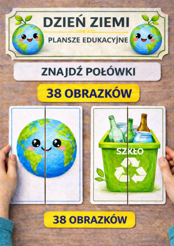 DZIEŃ ZIEMI ZNAJDŹ POŁÓWKĘ