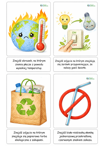 DZIEŃ ZIEMI ZABAWA ZNAJDŹ OBRAZEK, O KTÓRYM MÓWIĘ 28 OBRAZKÓW 