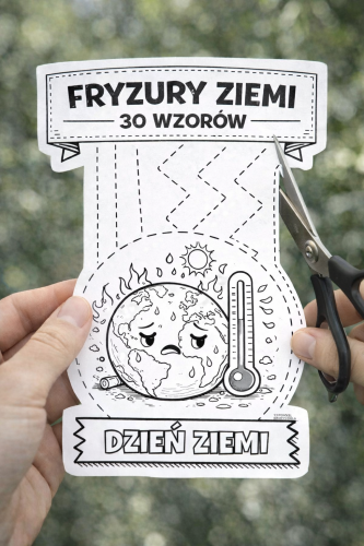 DZIEŃ ZIEMI | FRYZURY ZIEMI  30 WZORÓW 