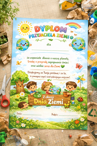 DZIEŃ ZIEMI | DYPLOM NA DZIEŃ ZIEMI    