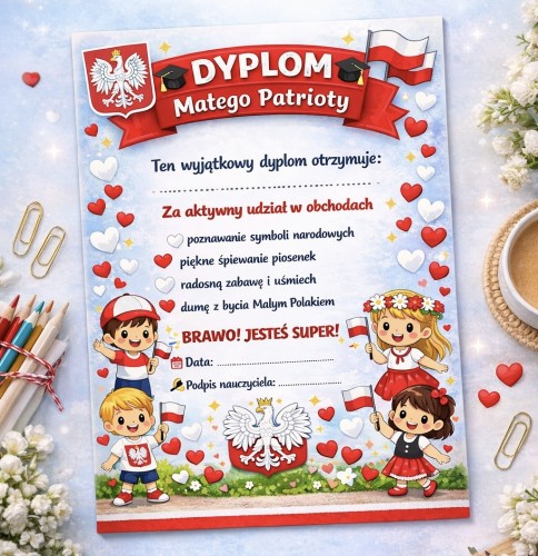 DYPLOM MAŁEGO PATRIOTY  