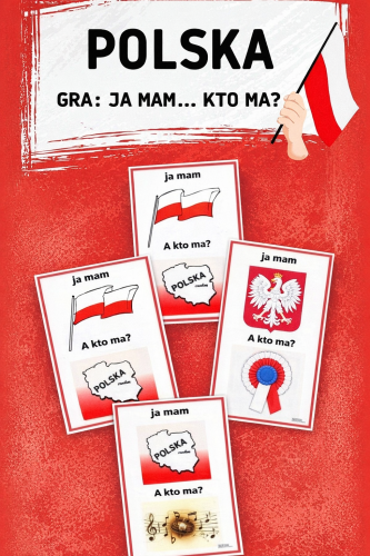 POLSKA: JA MAM...KTO MA ?  + INSTRUKCJA 20 KART