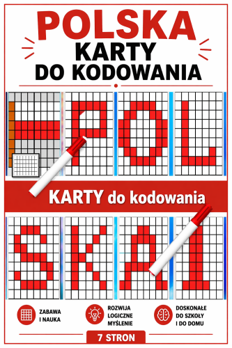 POLSKA - KARTY DO KODOWANIA - ODWZOROWYWANIE