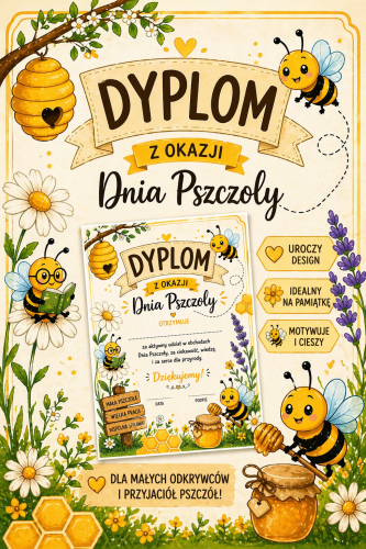 DYPLOM DZIEŃ PSZCZOŁY