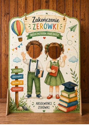 FOTOBUDKA XXL ZAKOŃCZENIE ZERÓWKI 20 STRON    