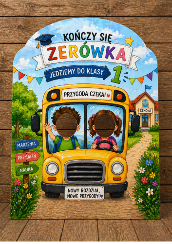 FOTOBUDKA XXL ZAKOŃCZENIE ZERÓWKI 20 STRON    