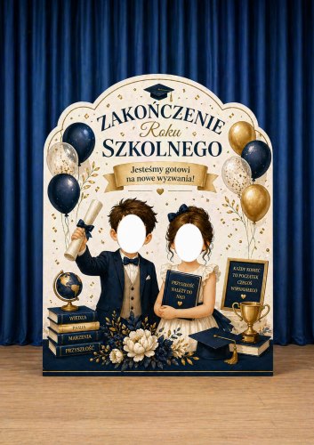 FOTOBUDKA XXL POŻEGANANIE ZAKOŃCZENIE ROKU SZKOLNEGO 