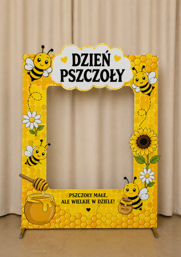 ZESTAW WYDRUKOWANY GOTOWY DO WYSYŁKI FOTOBUDKA DZIEŃ PSZCZOŁY 20 STRON