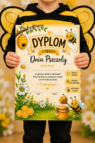 DYPLOM DZIEŃ PSZCZOŁY
