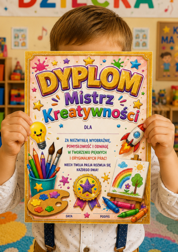 DYPLOMY NA DZIEŃ DZIECKA   