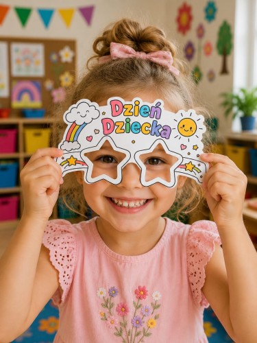 OKULARY  NA DZIEŃ DZIECKA 16 WZORÓW  