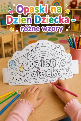 OPASKI NA DZIEŃ DZIECKA RÓŻNE WZORY