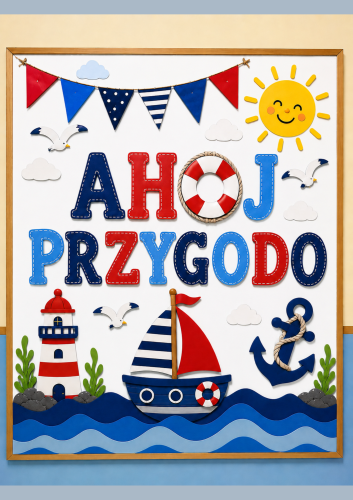 AHOJ PRZYGODO PLAKAT XXL 9,12 STRON 